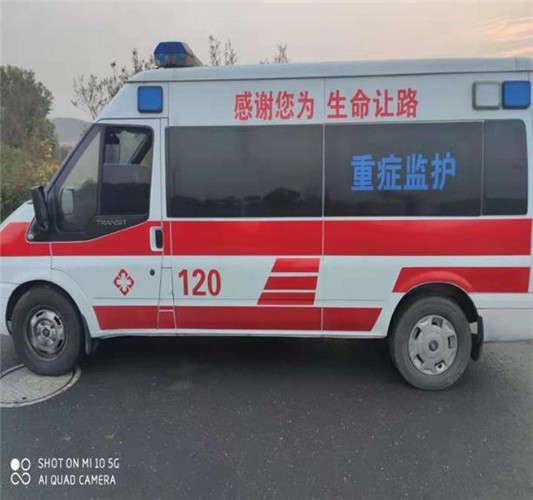 惠阳救护车出租服务案例3